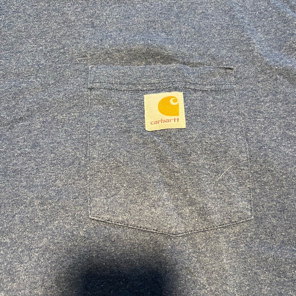 Carhartt Light Blue Pocket T-Shirt